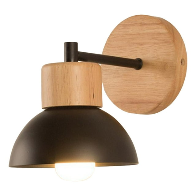Candelabro de Pared para , Accesorios de Iluminación, Iluminación Moderna para Garaje, Lámpara Montada en La Pared Exterior, Almacén para Negro sin pájaro Sunnimix Luces de pared del dormitorio