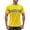 Yellow, variant on IWRICH Men's Plus Size Slim Fit T Shirts Short Sleeve Crew Neck Tees Casual Trendy Streetwear Yellow XL