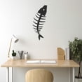 thumbnail image 5 of LaModaHome Exclusive Having Awns Fish Skeleton Metal Wall Art – Durable & Artistic Metal Wall Art for Home and Office Decor, Perfect for Any Interior Design Aesthetic, 5 of 5