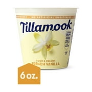 Tillamook French Vanilla Low Fat Yogurt, Blended, 6 oz