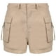 thumbnail image 1 of Shorts cargo ajustados para mujer (Caqui, L, HIP108cm), 1 of 5