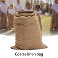 thumbnail image 2 of Multi-use Potato Sack Large Capacity Eco-friendly Imitation Linen Elastic Competition Bag for Garden, 2 of 10