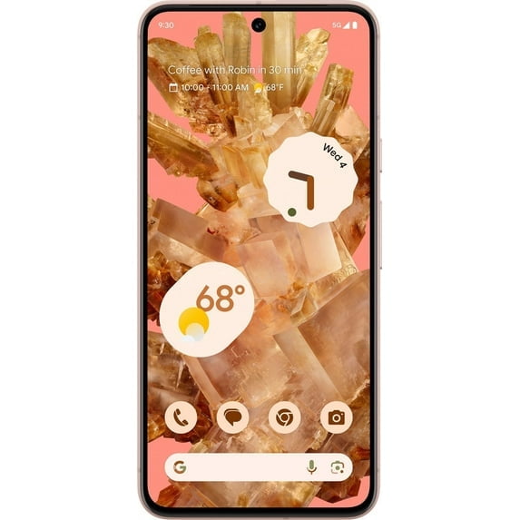 Restored Google Pixel 8 128GB Unlocked Rose (Refurbished)