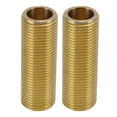 thumbnail image 1 of Conectores de arnés de cable externo macho de latón de Unique Bargains 1/2" 2.36" 2 Pcs, 1 of 7