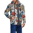 thumbnail image 3 of Zip Up Hoodies for Men - French Food Long Sleeve Comfrt Men'S Fashion Hoodies & Sweatshirts, Jackets for Men Hoodies Pullover Clothing Clothes with Pouch, 3 of 5