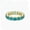 Rose Plated, variant on Apatite Gemstone Full Eternity Band Ring, Yellow Gold Plated 925 Sterling Silver Ring, Stackable Handmade Ring, Vintage Inspired Sterling Silver Blue Stone Ring, Anniversary Gift For Her