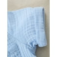 thumbnail image 6 of Kids Boys Shorts Set, Short Sleeve Button-down Shirt with Elastic Waist Shorts Summer Outfit 2-6 Years, 6 of 9