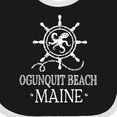thumbnail image 4 of Inktastic Ogunquit Beach Maine Boys or Girls Baby Bib, 4 of 4