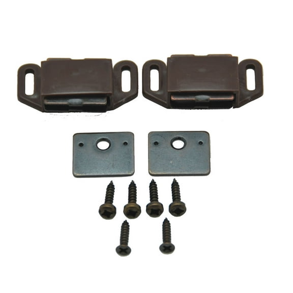 AP Products 013-012 Side Mount Magnetic Catch with Flat Strike - 1 Pair