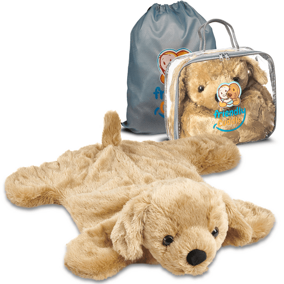 Friendly Cuddle Microwaveable Weighted Lap Pad 5 lbs Sensory Weighted Stuffed Animal Cuddle Pillow Blanket for Kids