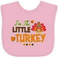 thumbnail image 3 of Inktastic Thanksgiving Im the Little Turkey Boys or Girls Baby Bib, 3 of 4