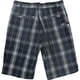 thumbnail image 2 of Dockers Mens Perfect Plaid Casual Walking Shorts, Azul, 30, 2 of 2