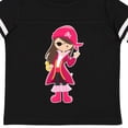 thumbnail image 4 of Inktastic Pirate Captain Girls Toddler T-Shirt, 4 of 5
