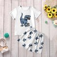 thumbnail image 5 of TBWNWG Pjs for Boys,Boys Summer Pajamas Sets Short Cotton Pjs,Size 9-10 Years, 5 of 9