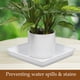 thumbnail image 3 of Bandejas para plantas, platillos para maceta, bandeja de drenaje, recipiente para agua, maceta cuadrada, platillo, bandejas de agua para plantas, Base para maceta, 2 uds., 3 of 7