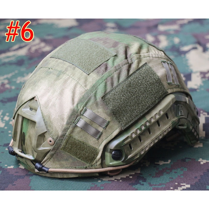 Tactical Airsoft Military Paintball Gear Helmet Cover Accessories for CS Hunting