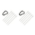 thumbnail image 4 of Maytalsory Stylus Tip Small Rubber Fluent Writing Hard Pen Nib No Scratches Easy Installment Lightweight Capacitive Touch Pen Point No.1 2Set, 4 of 6