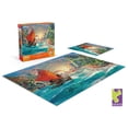 thumbnail image 2 of Ceaco 500Piece Foil Thomas Kinkade Disney Moana Interlocking Jigsaw Puzzle, 2 of 5