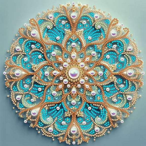 BYGFHLYW 5D Diamond Painting Kits for Beginners, Circle Special Shape Diamond Art, Home Wall Decor and Gifts 12X12 Inch