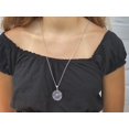 thumbnail image 3 of Jali Pendentif Floral Turquoise Collier en Laiton, 3 of 5