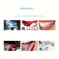thumbnail image 5 of HLONK 6pcs Set Teeth Tools  Stainless Steel Oral Hygiene Kit with Stomatoscope  Scaler and Pick-up Tools  Non-Slip Pattern Handle Teeth Cleaning Kit zzz, 5 of 5