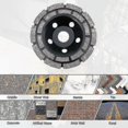 thumbnail image 3 of Diamond Disc, Diamond Grinding Wheel 125mm For Concrete Grinding, Universal Diamond Wheel For Sanding Concrete, Stone, Granite Screed, Masonry Fi, 3 of 3