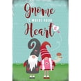 thumbnail image 3 of JMB Designs 18x24 Black Modern Framed Museum Art Print Titled - Gnome is Where Your Heart Is, 3 of 5