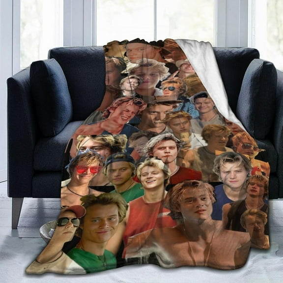 Blanket JJ Pogue Maybank Throw Blanket Warm Cozy Bed Blanket Sofa Couch Decor Gifts for Men Women and Kids 50"X40"