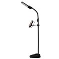 thumbnail image 2 of Lampadaire LED OttLite à double abat-jour avec station de charge USB, 2 of 9