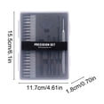 thumbnail image 3 of MTBLYS 29 In 1 Precision Screwdriver Set Alloy Steel Bits Handle Repair Tool Kit Electronics Jewelry Diy Use, 3 of 6
