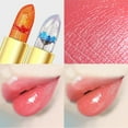 thumbnail image 4 of Crystal Flower Jelly Lipstick, Long Lasting Nutritious Lip Balm, Magic Color Changing Lipstick, Clear Magic Lip Stain Moisturizer, Matte Long Lasting Lip Gloss (Red), 4 of 9