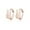 C-Rose Gold, variant on Solid 925 Sterling Silver Easter Rabbit Earrings Hoops for Women Teens Cute Bunny Huggie Earrings