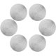 thumbnail image 1 of Posavasos CHAO 6 piezas redondos de cuero de mármol para café caliente y agua fría 10 cm, 1 of 5