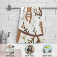 thumbnail image 6 of GZHJMY Sloth Soft Hand Towels, 2 Pcs Absorbent Bath Towel Decorative Fingertip Towels for Bathroom Gym Spa Hotel Beach Swimming Pool,14.4"x 28.3", 6 of 7