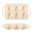 thumbnail image 2 of Molde De Silicona Resistente A Altas Temperaturas, Fácil De Limpiar, 8 Agujeros, Herramienta Para Hornear Huevos De Pascua, Molde Para Pastel De Chocolate seitruly HA023185-00, 2 of 7