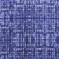 thumbnail image 1 of Ahgly Company Machine Washable Indoor Square Abstract Blue Modern Area Rugs, 4' Square, 1 of 4