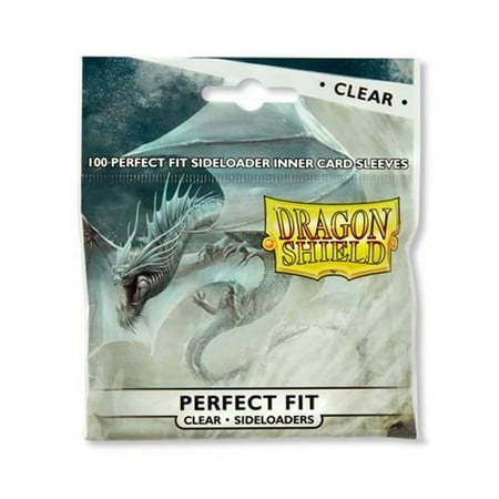 Arcane Tinmen ATM13201 Dragon Shield Sealable Inner Card Sleeves - Clear44;  100 Count