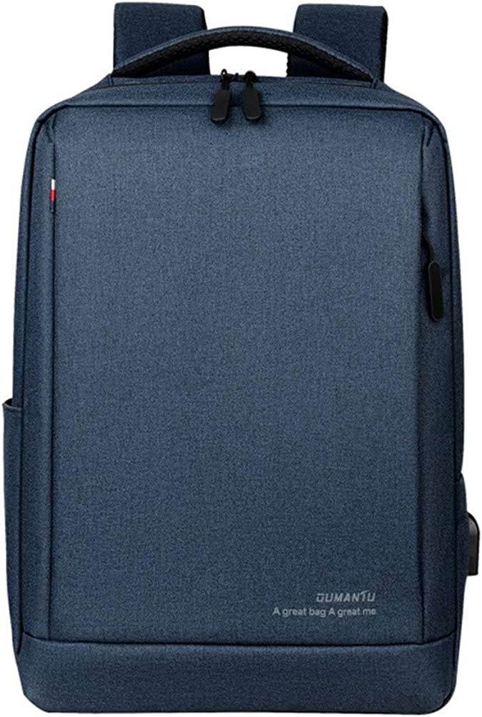 Backpack For Computer Slim Laptop Backpack with USB Charging Port Business Travel College ...