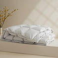 thumbnail image 2 of Teler Cotton Gray Feather Down Comforter, King, 2 of 8