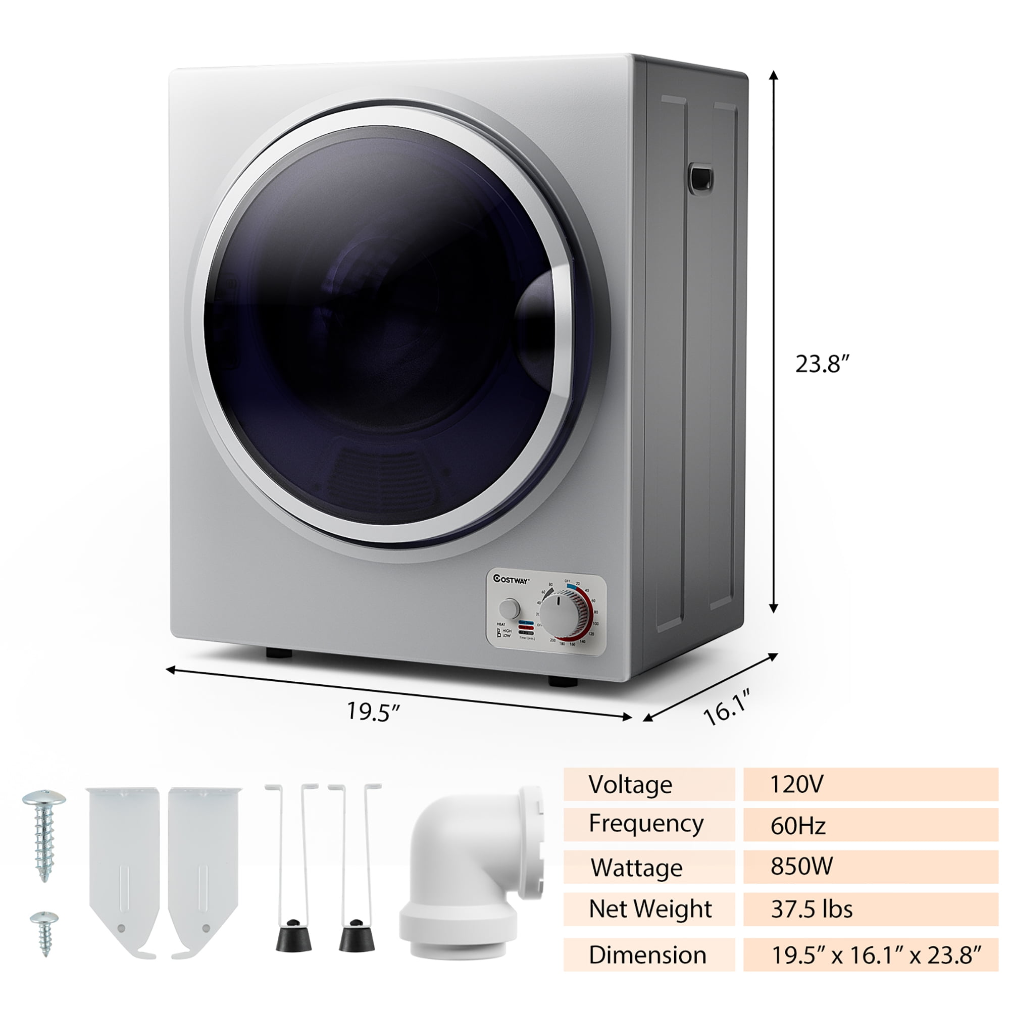 Costway electric tumble dryer shop