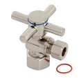 thumbnail image 1 of Kingston Brass CC43108DX Concord Angle Stop Valve, Brushed Nickel, 1 of 4