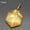 Topaz, variant on Chakra Faceted Crystal Pendant Natural Quartz Flat Hexagonal Pentagram Healing-Topaz-1PC (No Chain)