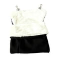 thumbnail image 2 of Saco de dormir para petauros del azúcar, accesorios para jaula, hamaca grande y cálida para hámster, para otros animales pequeños, jerbos y hámsters. negro, 2 of 9