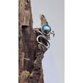 thumbnail image 3 of Solid 925 Sterling Silver Ring For Womens, Natural Labradorite Ring Gemstone Unique Handcrafted Ring For Her, 3 of 7