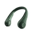 thumbnail image 2 of Ventilador para colgar en el cuello Ventilador de enfriamiento ajustable recargable por USB Enfriador de aire portátil sin cuchillas, Verde kenally HA005717-01B, 2 of 6