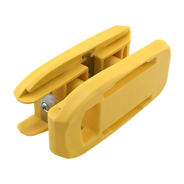 GUOOL Edge Band Trimmer Accessory Carpenter Tool Easy to Use Hand Planer for Burrs Yellow