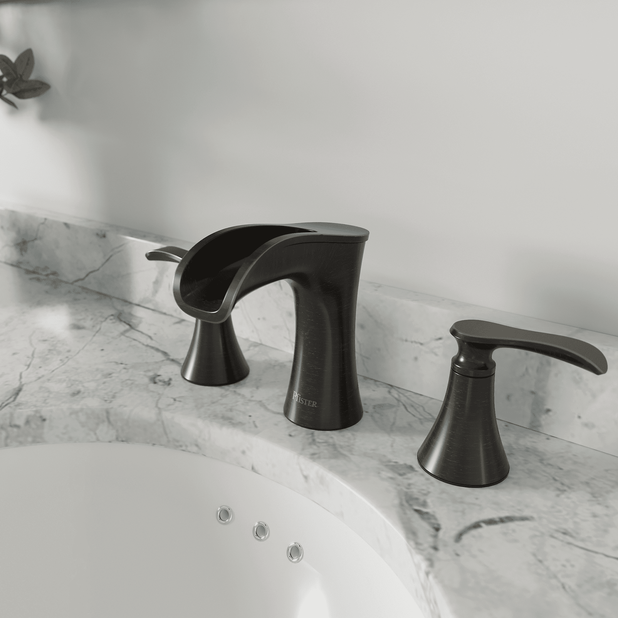 Pfister Jaida 2-Handle 8" Widespread Bathroom Faucet in Tuscan Bronze