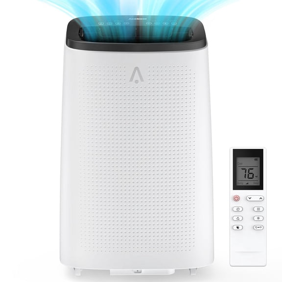 10800 BTU (15000 BTU ASHRAE) Portable Air Conditioner, Exhaust Hose & Window Kit included, Cools rooms up to 850 Sq.Ft