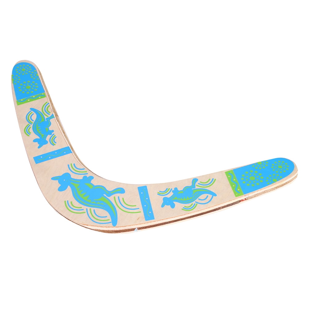 Outdoor Games Sports Toy Diydeg Returning Boomerang Recreational Wooden V-Shaped for Sports for Throwers