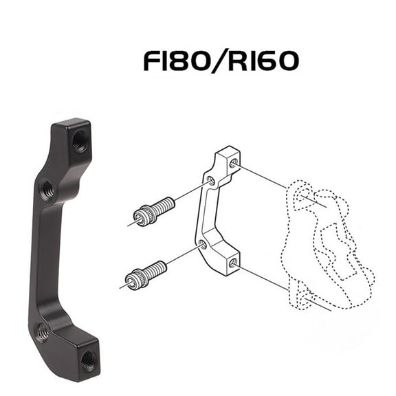 Mtb Disc Brake Caliper Frame Adapter Bracket 140 160 180 203Mm Is & Pm For-Shimao Disc-Brake Caliper Mount Adapter With-Bolts